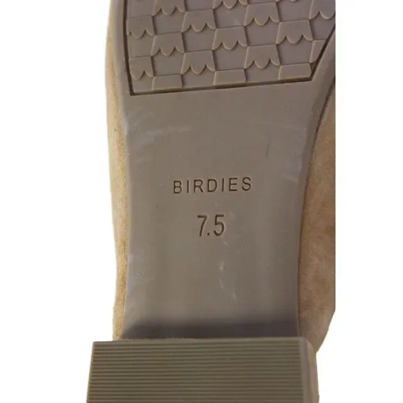 Birdies Womens Suede Pointed Toe Slide On Mule Flats Brown Size 7.5 - Picture 5 of 10